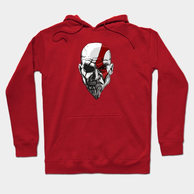 Kratos - Death and Rage Hoodie by RafaDG